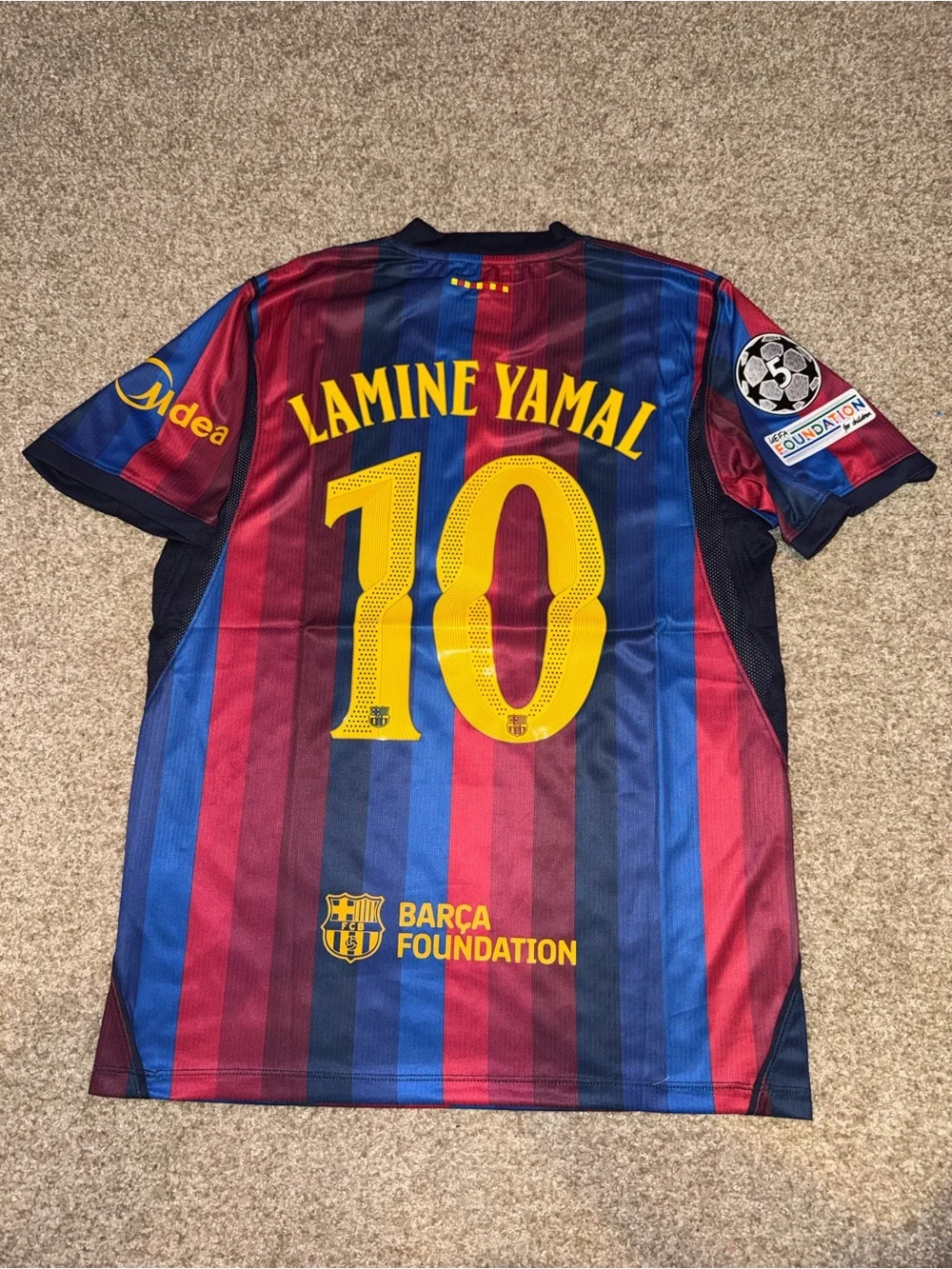 Nike FC Barcelona 2026/2027 Lamine Yamal #10 Men’s Home Fans Soccer Jersey🆕